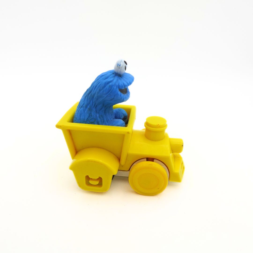 90s Sesame Street Cookie Monster Train Car