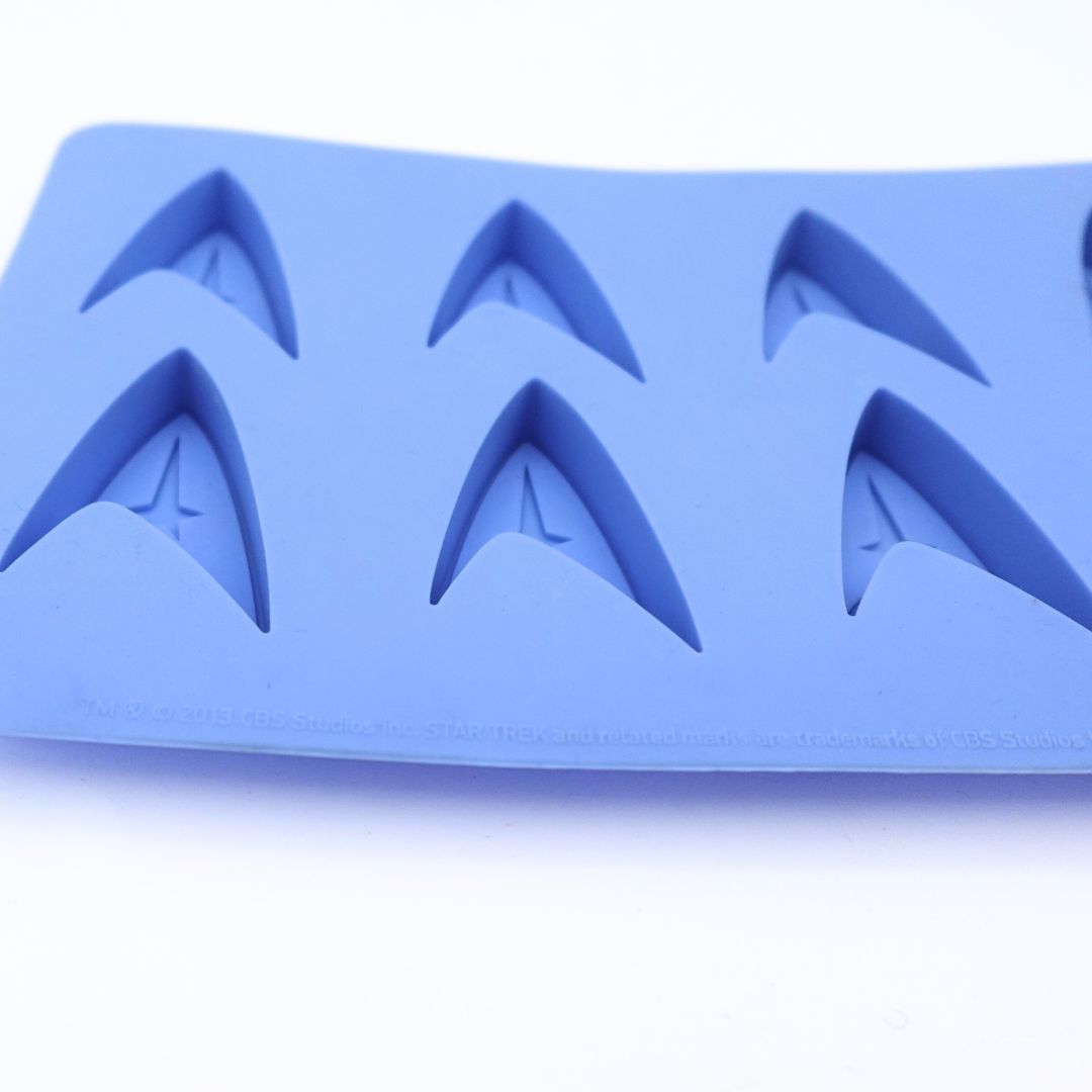 2013 Star Trek Starfleet Silicone Ice Cube Tray