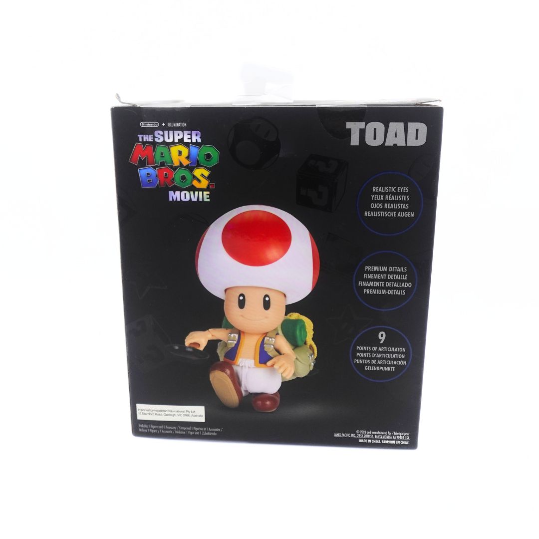 The Super Mario Bros. Movie Boxed Toad