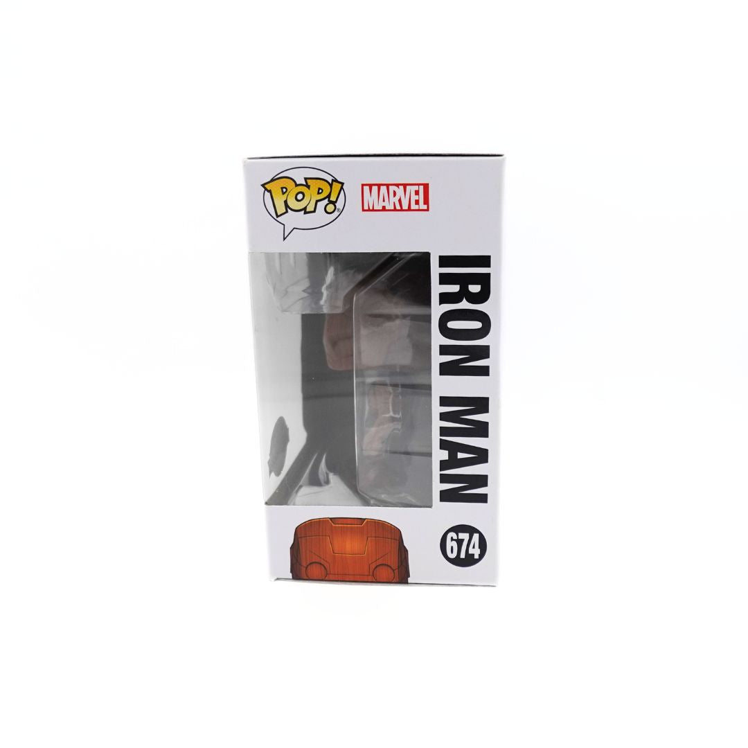 Iron Man 674 Special Wood-Look Edition Funko Pop