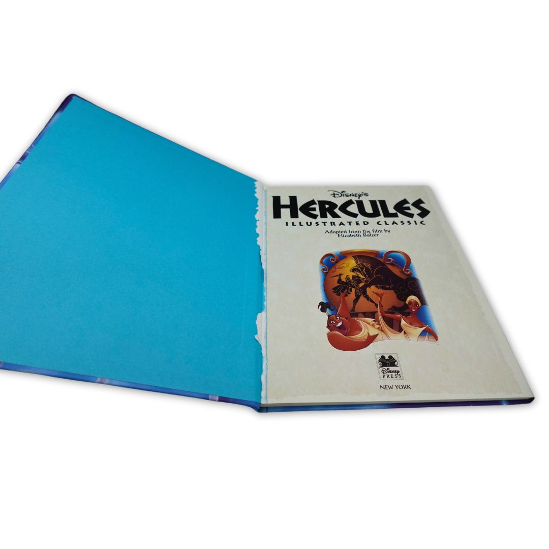 1997 Disney Hercules Illustrated Classic Hardcover