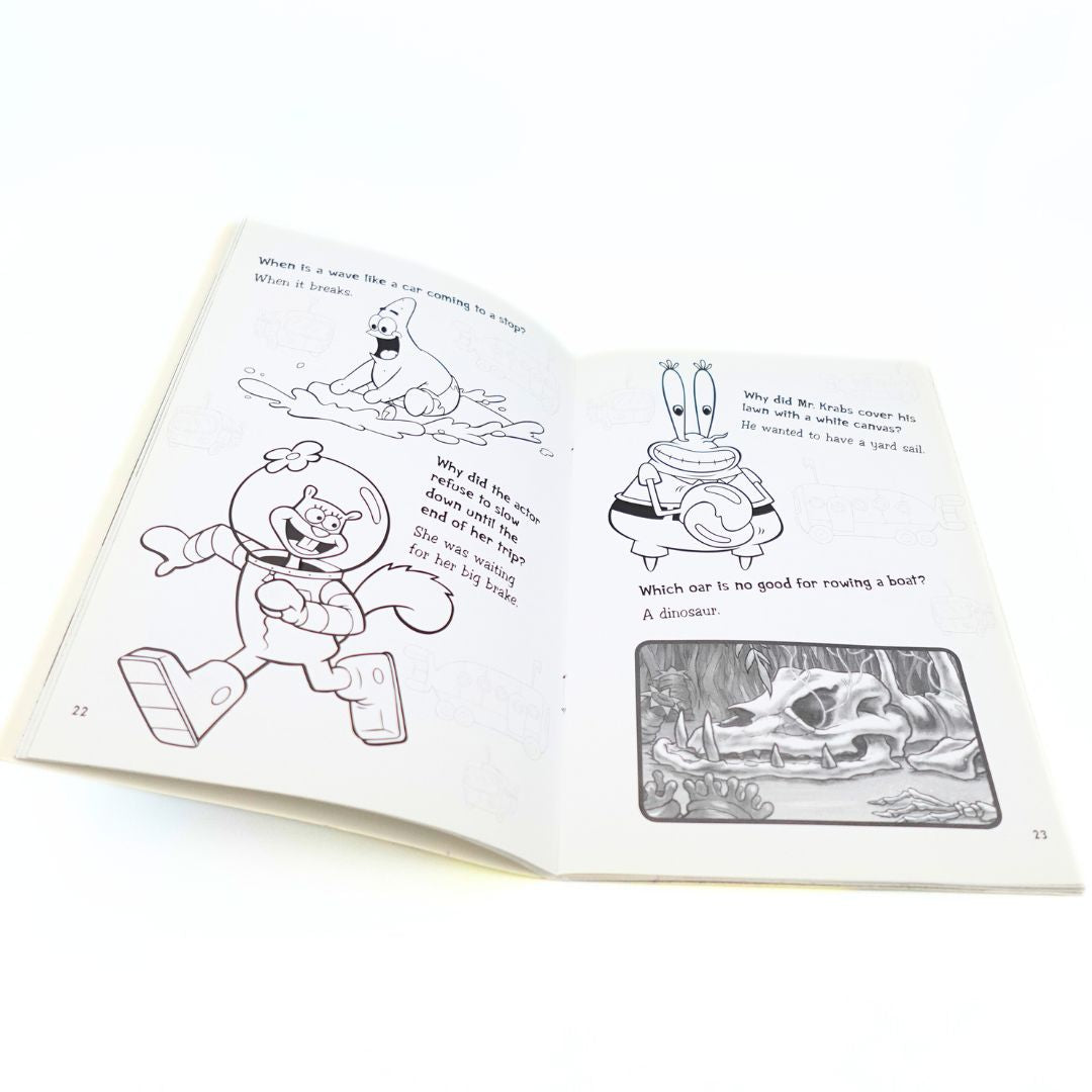 2011 Spongebob Squarepants Laugh 'n' Ride Joke Book