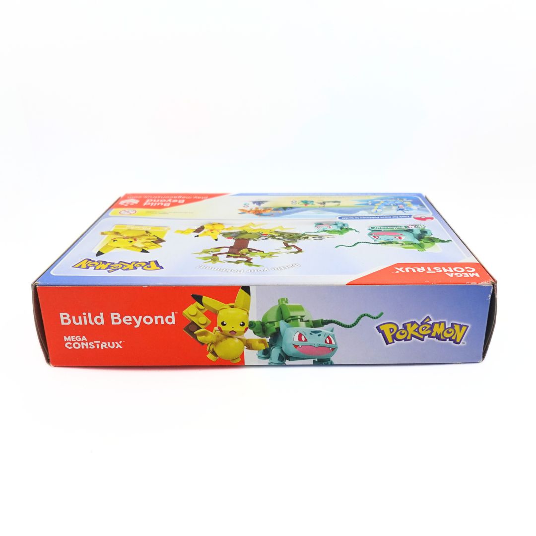 Pokemon Mega Construx Pikachu vs. Bulbasaur