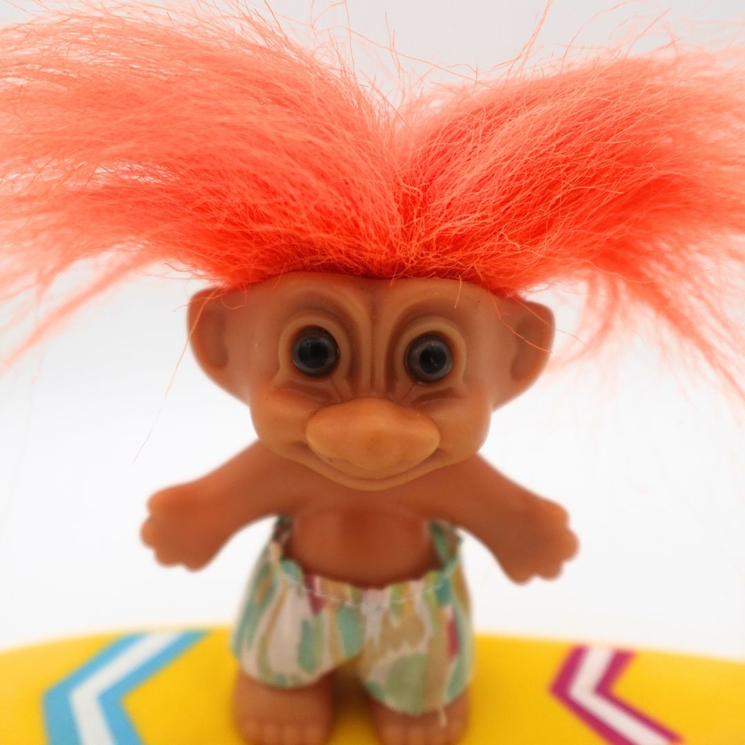 90s Surfing Troll Doll