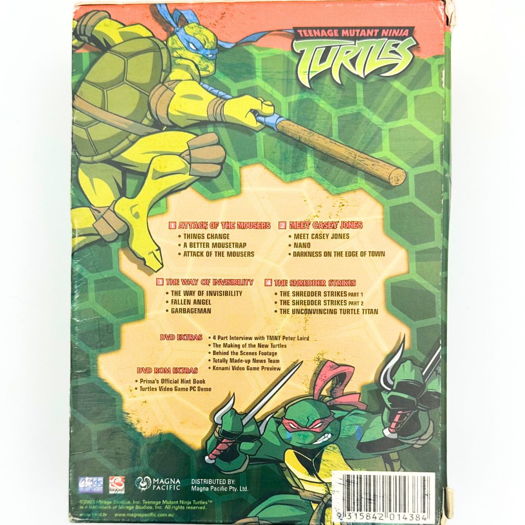 2003 Ninja Turtles DVD Set