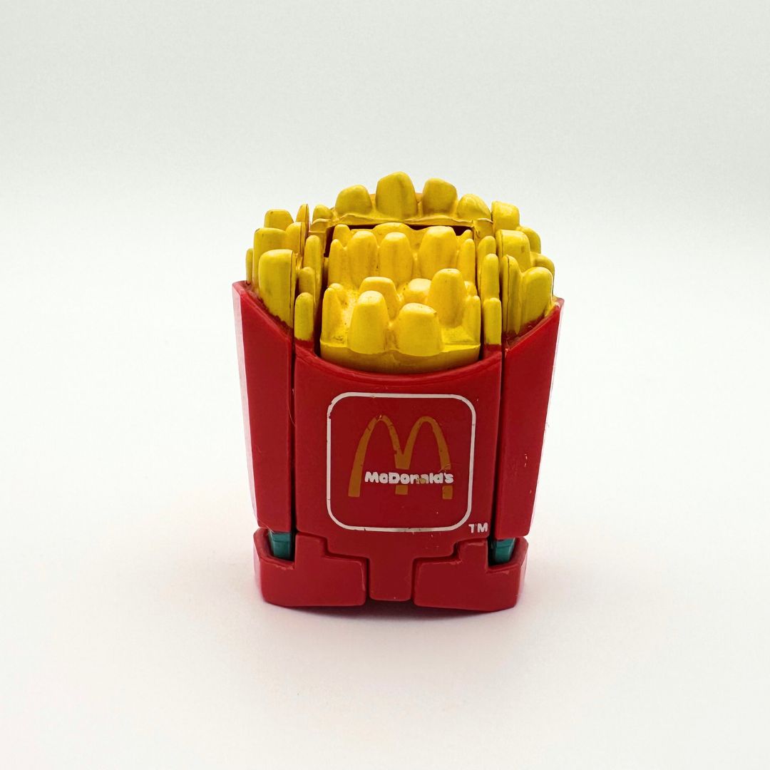 McDonalds changeables fries, folded up