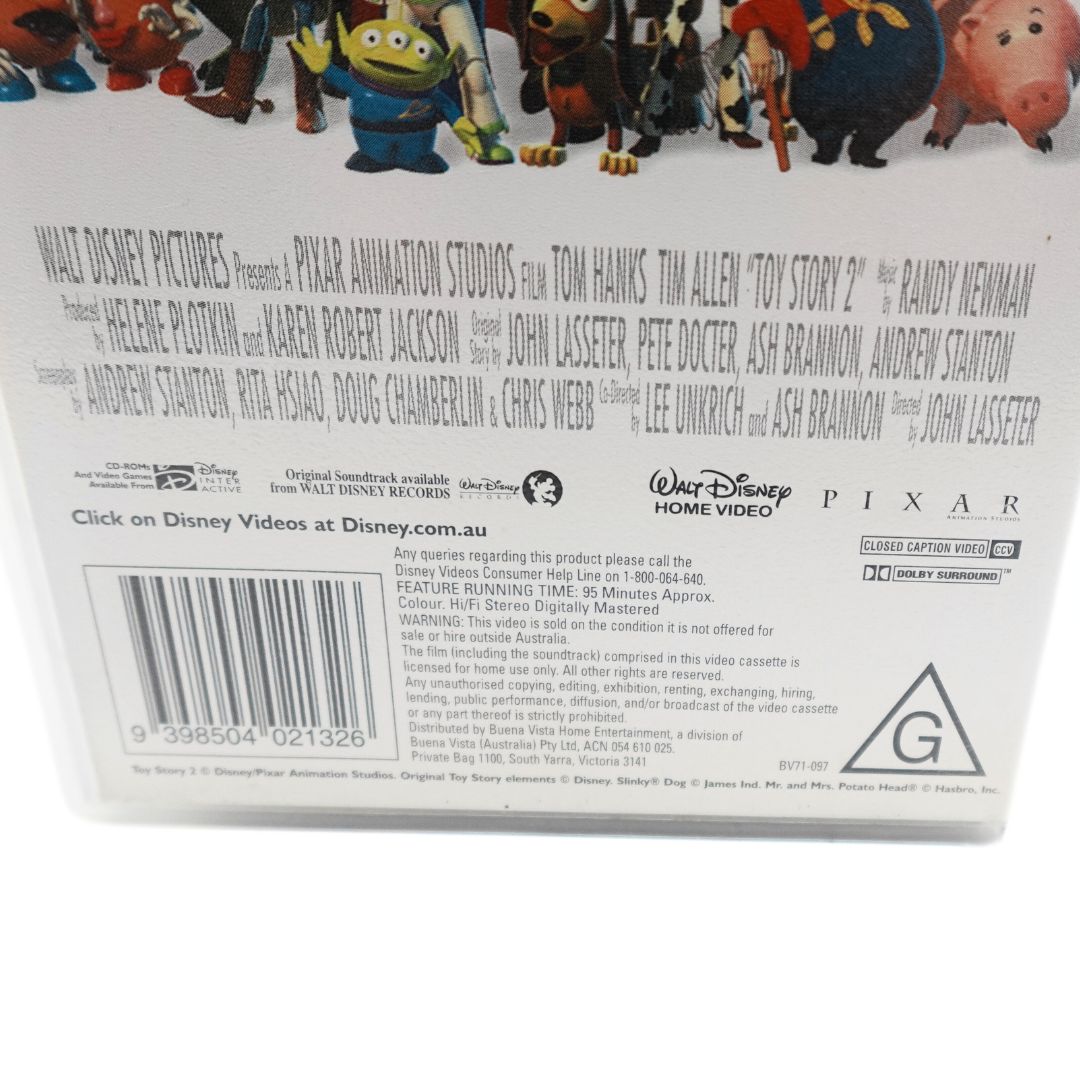 2000 Toy Story 2 VHS