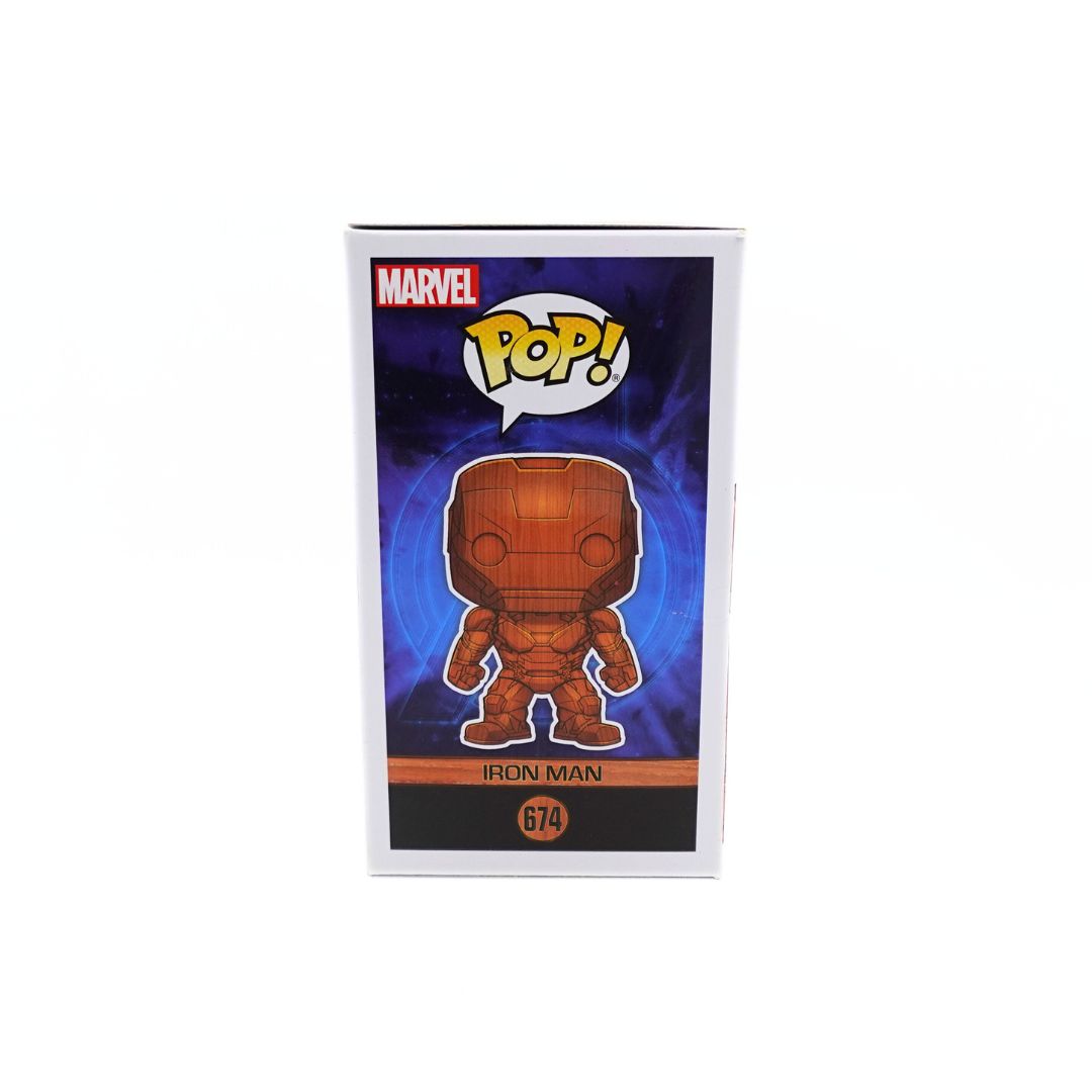 Iron Man 674 Special Wood-Look Edition Funko Pop