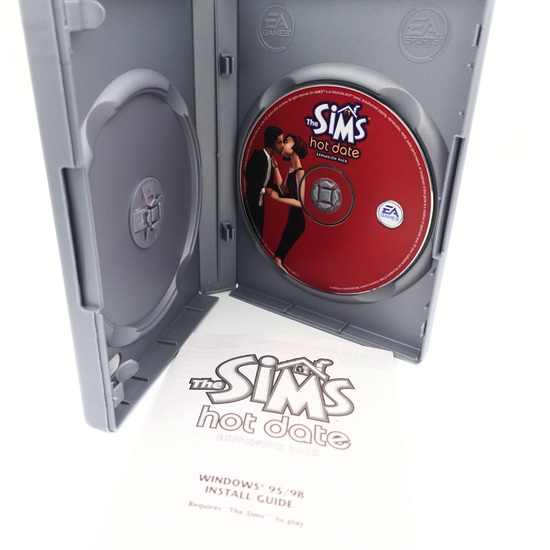 2001 The Sims Hot Date Expansion Pack PC Game