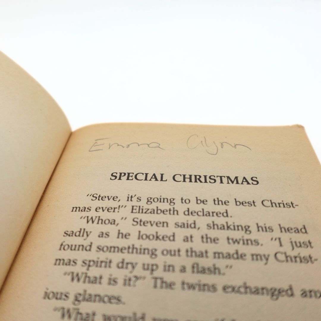 1985 Sweet Valley High Super Edition Special Christmas