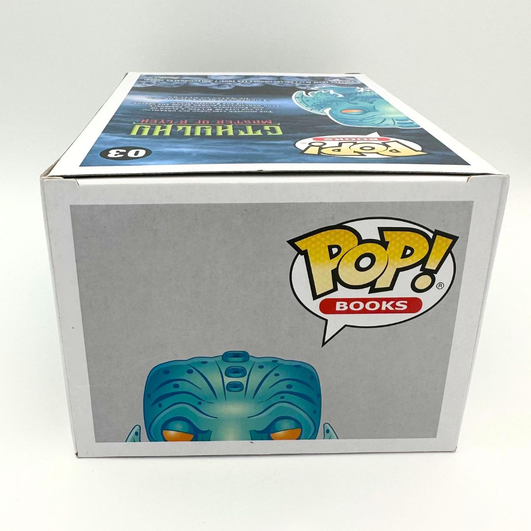 The top of the Cthulhu 03 Funko Pop Box as part of the Pop! Books collection
