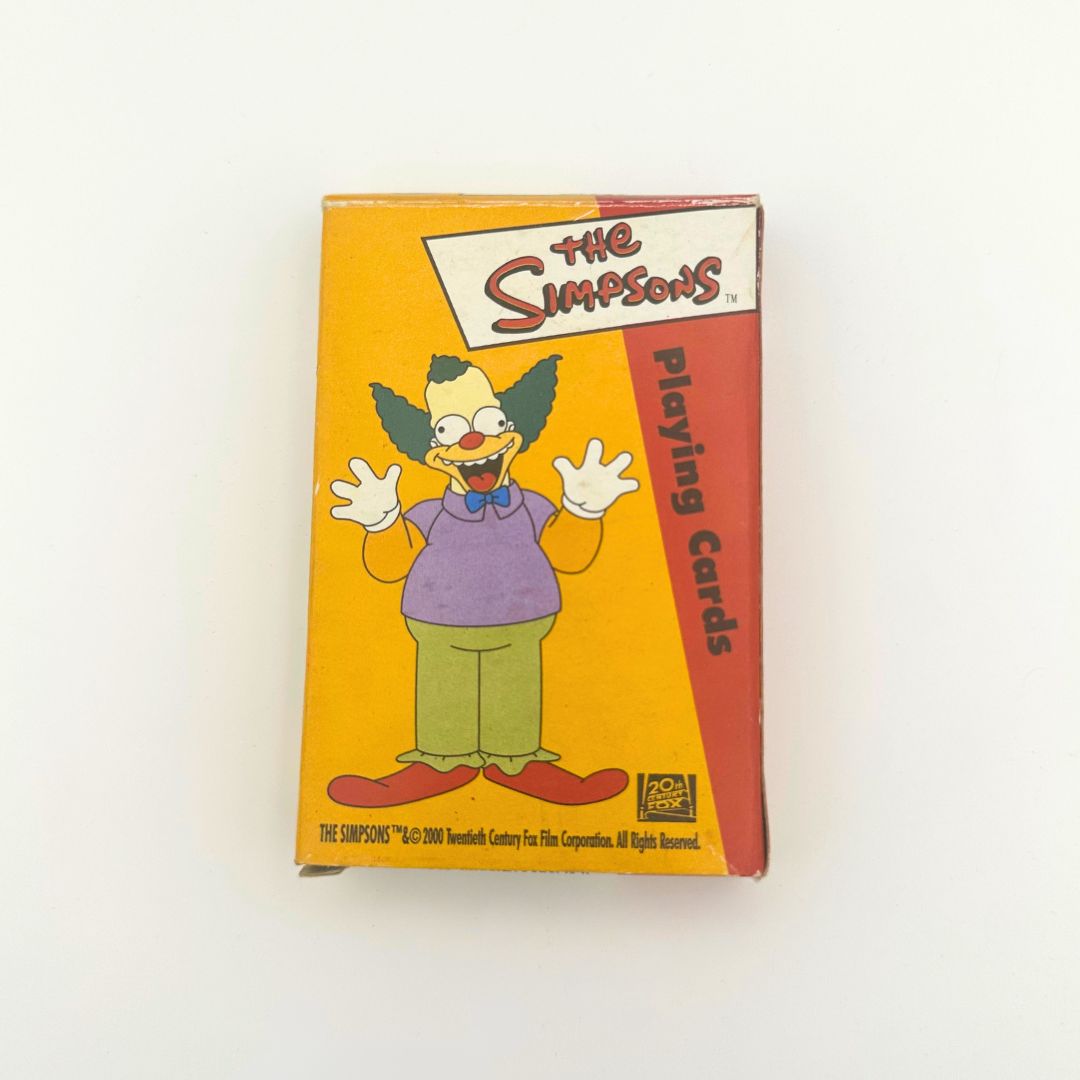 2000 Simpsons Playing Cards in Tin