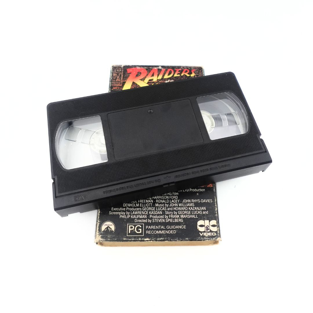 1989 Raiders of the Lost Ark VHS