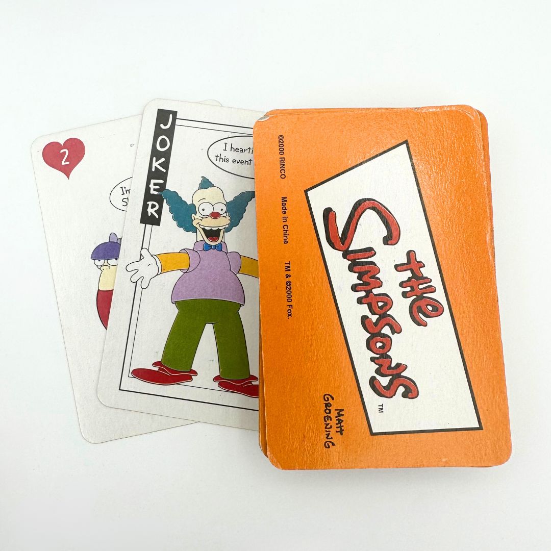 2000 Simpsons Playing Cards in Tin