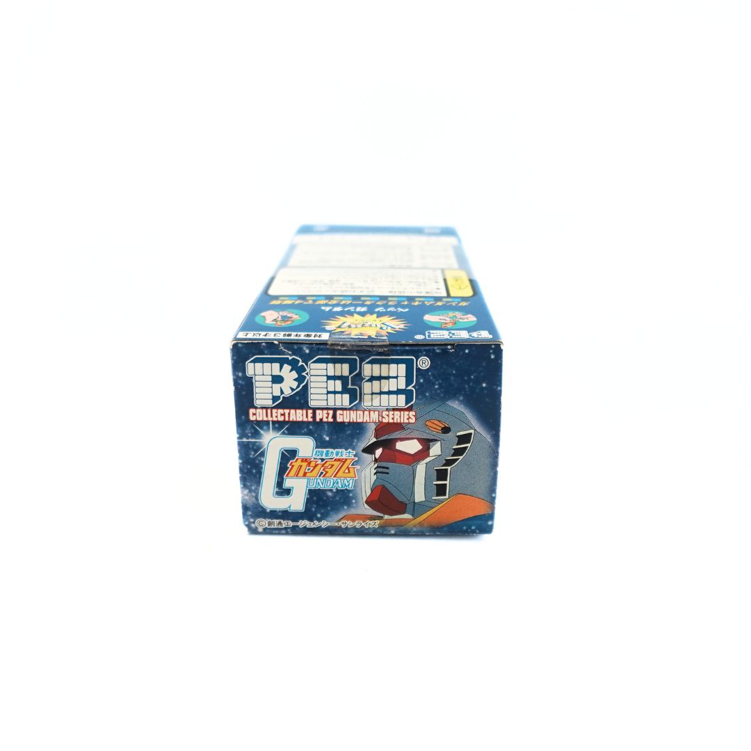 Top side of the Pez Gundam-Series collection box