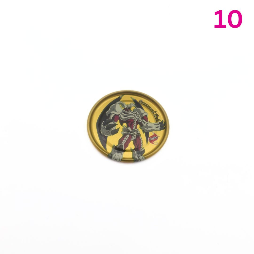 2004 Tazos Metalix Yu-Gi-Oh Gold