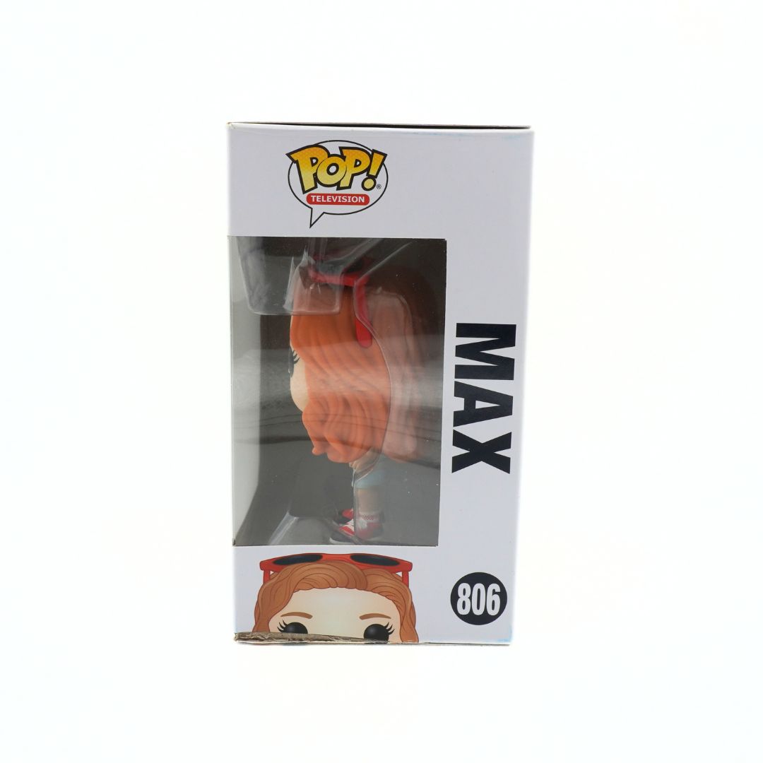 Pop! Television Max figure packaging on a white background