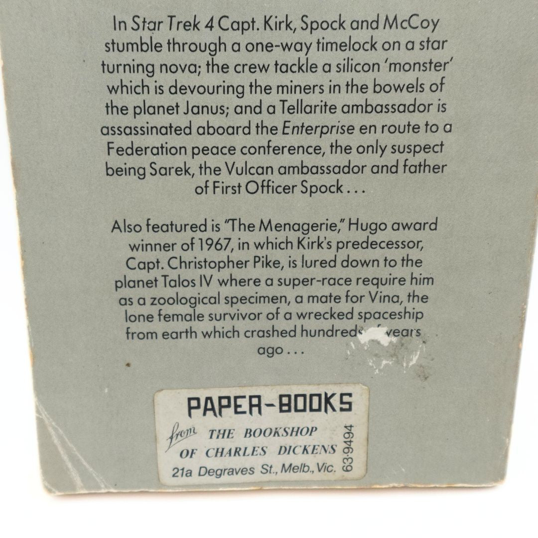 1971 Star Trek 4 Book