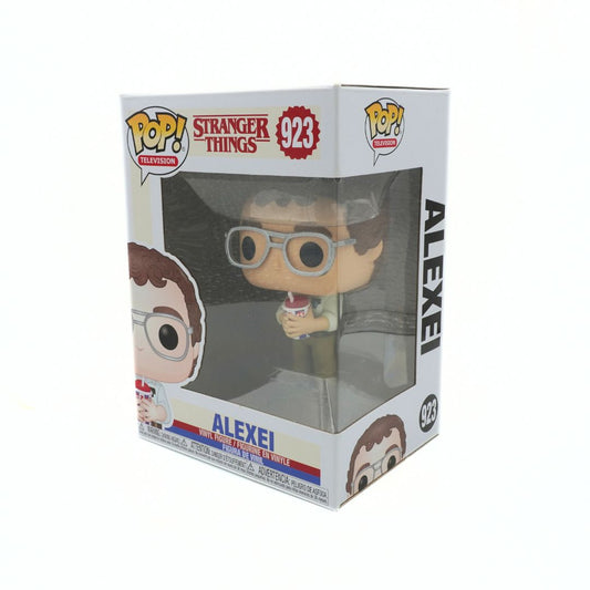 Funko Pop! Stranger Things Alexei vinyl figure packaging on a white background