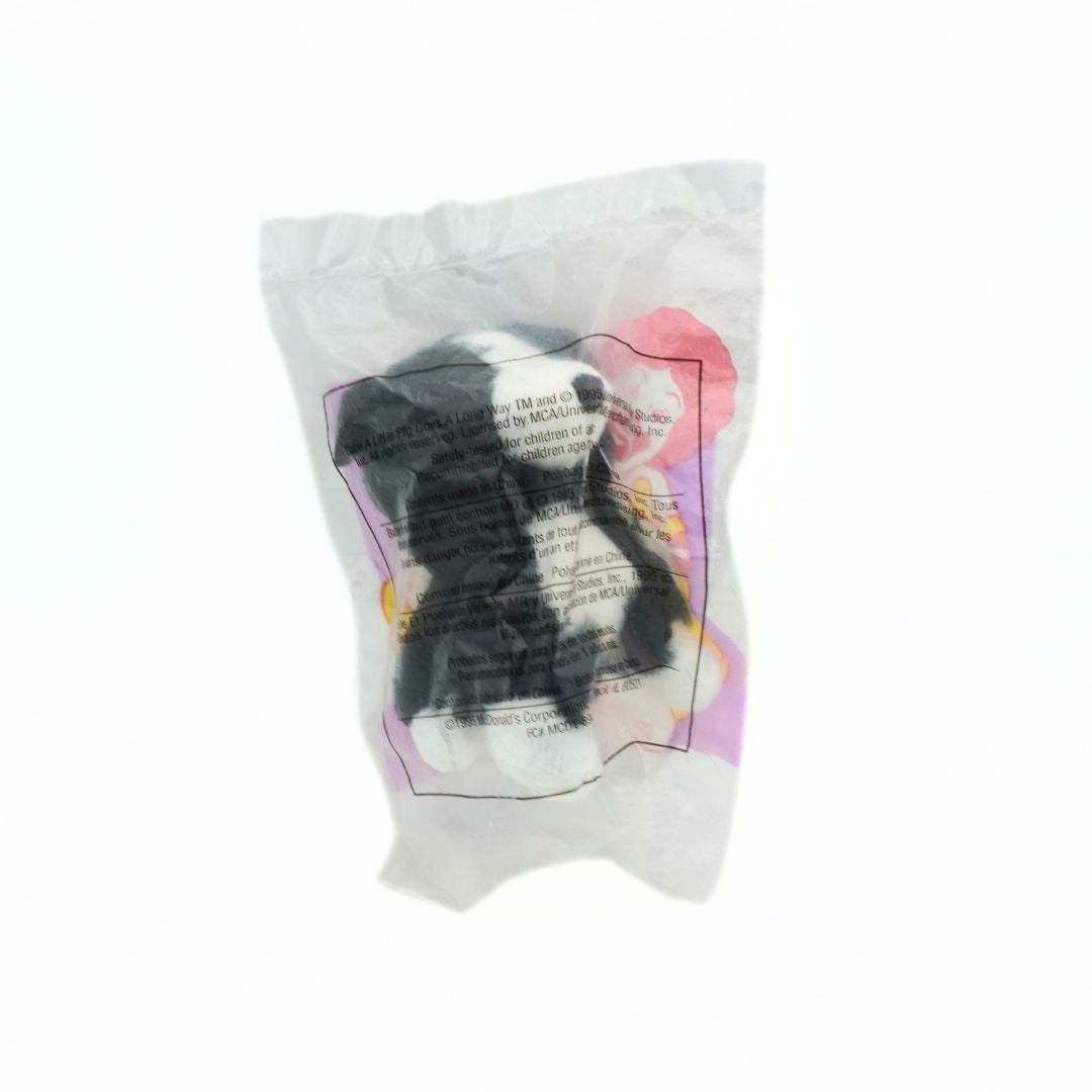 Unopened 1995 Happy Meal Babe toy of the Border Collie Fly