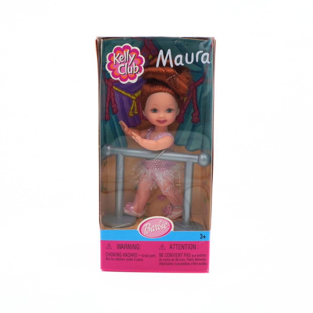 Barbie Kelly Club Maura doll packaging on a white background