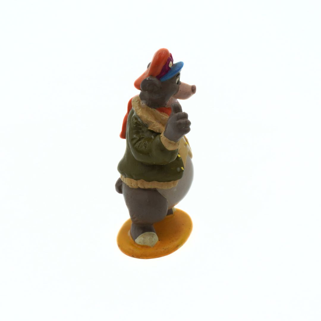 Animated character figurine on a white background