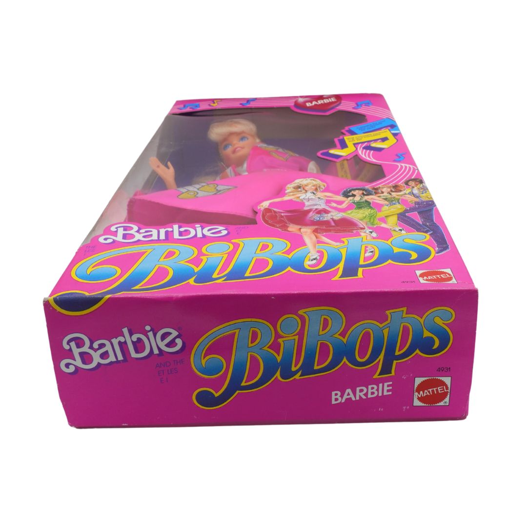 Barbie Bibops toy packaging with Barbie character on a white background