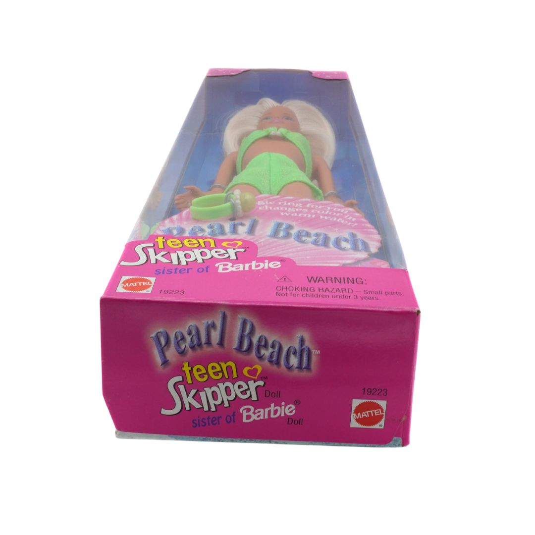 Box of Teen Beach Skipper doll with Barbie branding on a white background