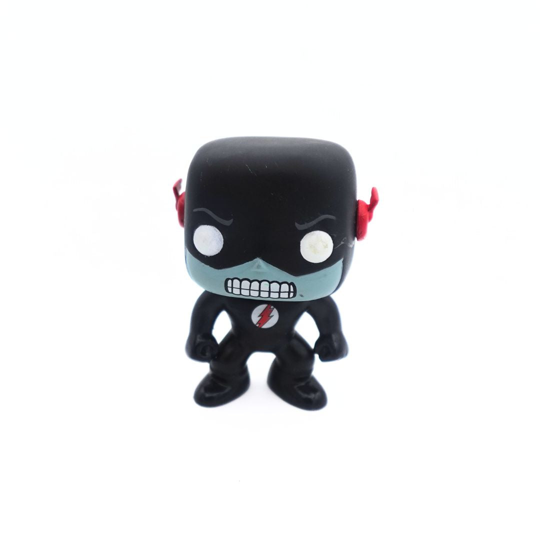 A black, red and grey Pop Vinyl featuring the character Black Flash