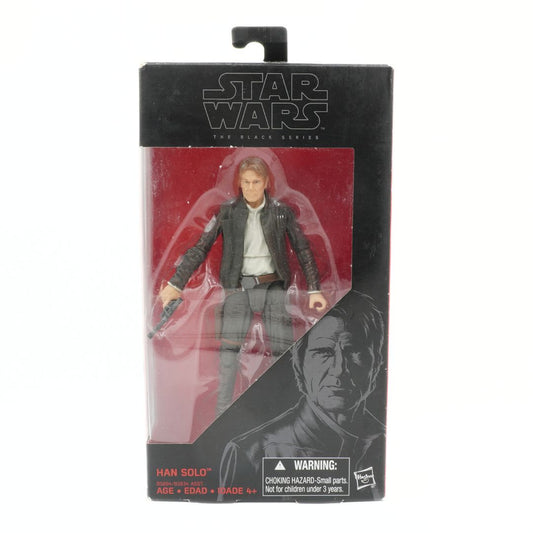 Star Wars Han Solo action figure in packaging on a white background