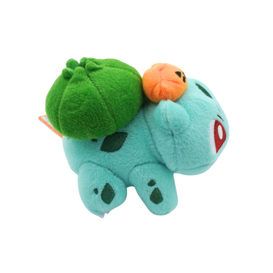 Plush toy resembling a character from a popular video game on a white background