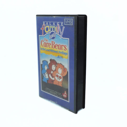 VHS tape of 'The Care Bears' on a white background
