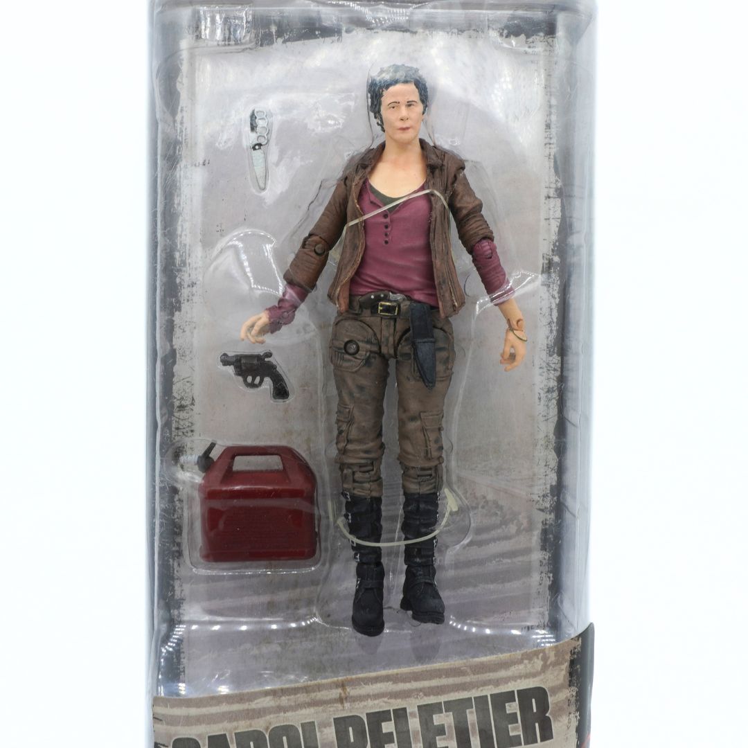 Action figure of a character from 'The Walking Dead' in packaging