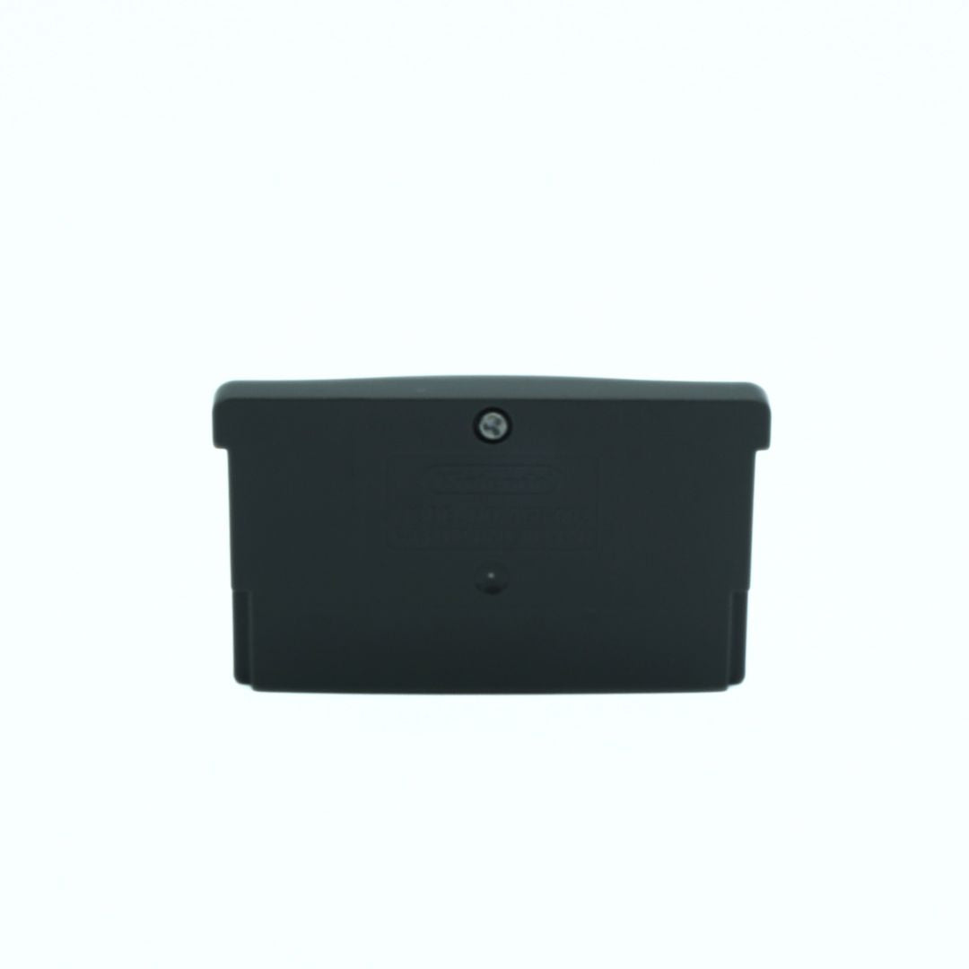 Gameboy Advance cartridge for the game Catz, seen from behind
