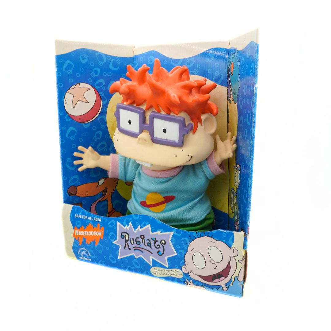 Toy figure of a character from 'The Rugrats' series in packaging