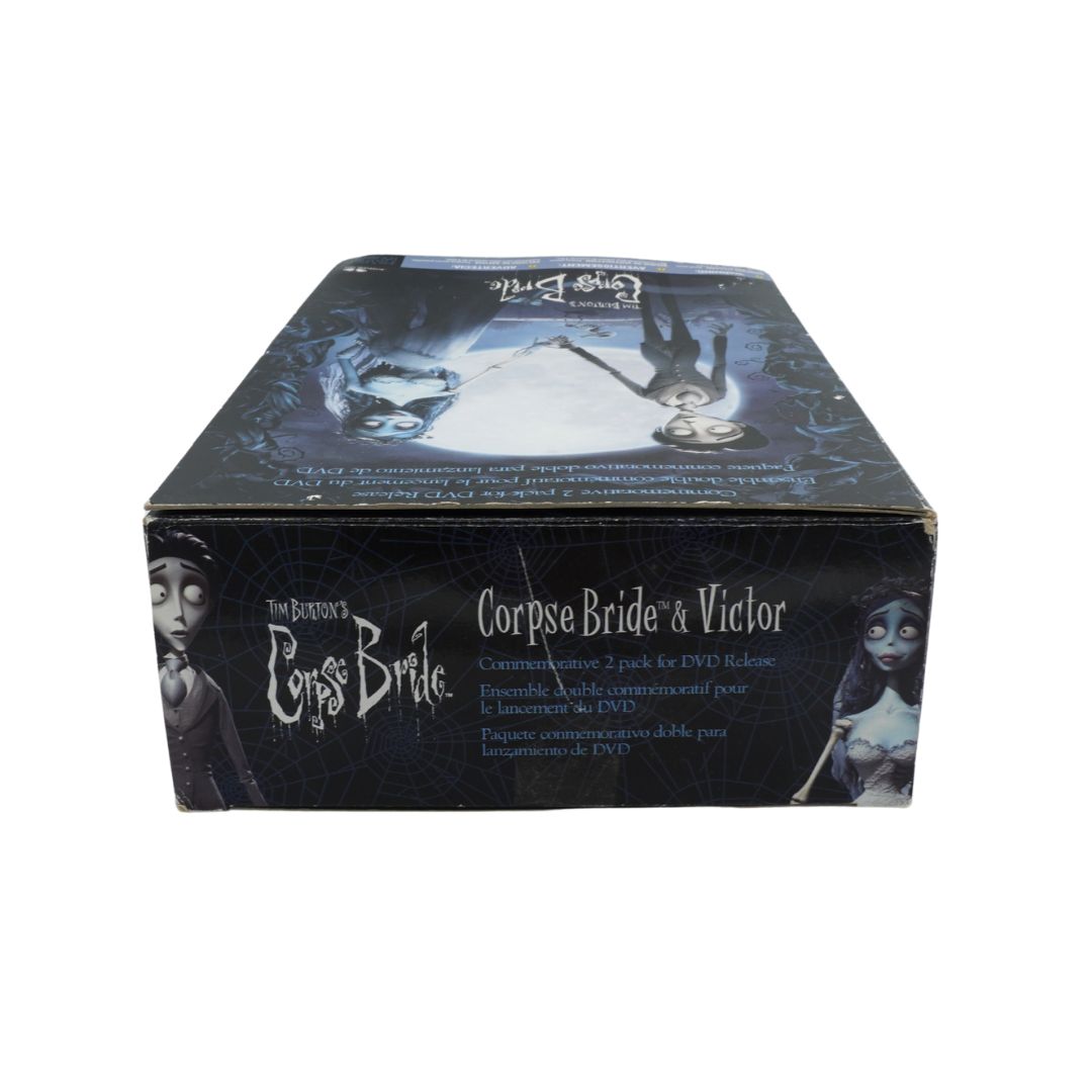 Box for 'Corpse Bride & Victor' DVD set with images of characters on a white background