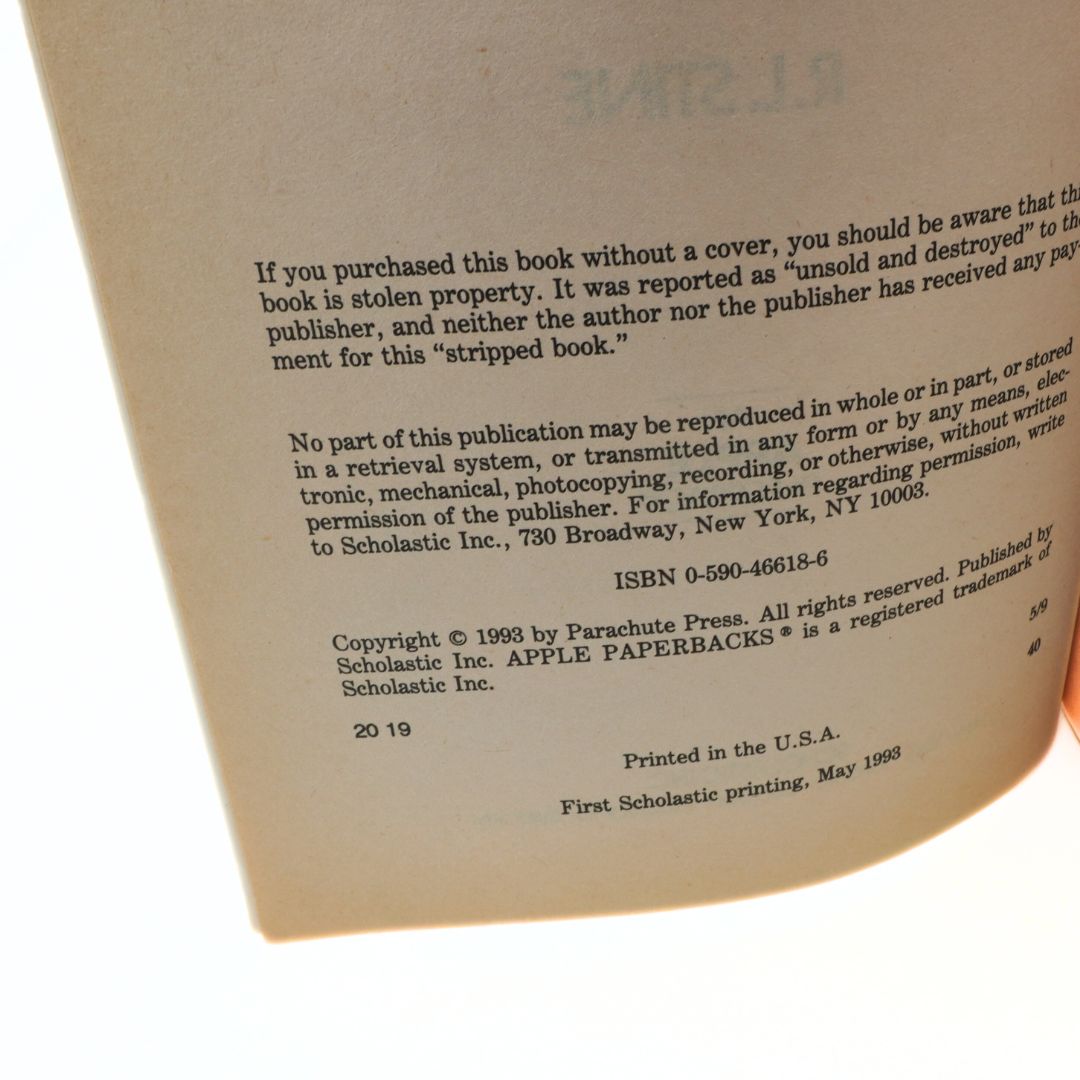 Publishing page of a book with text and ISBN information on a white background