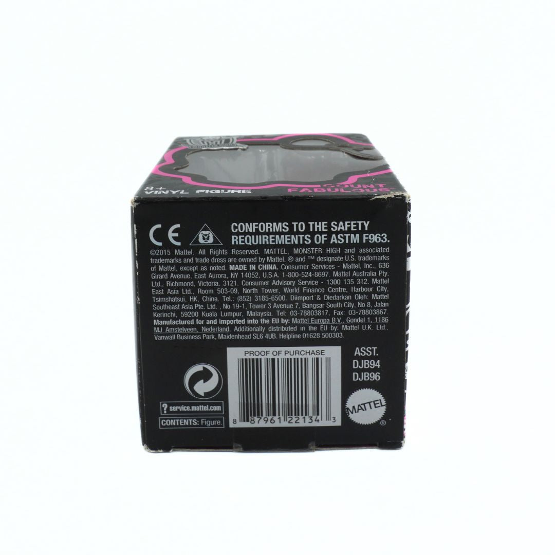 Black, white and pink box with Monster High branding