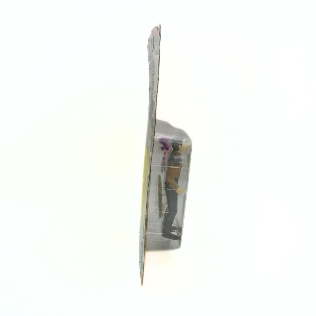 Side on photo of a 1994 Data figurine in its original packaging