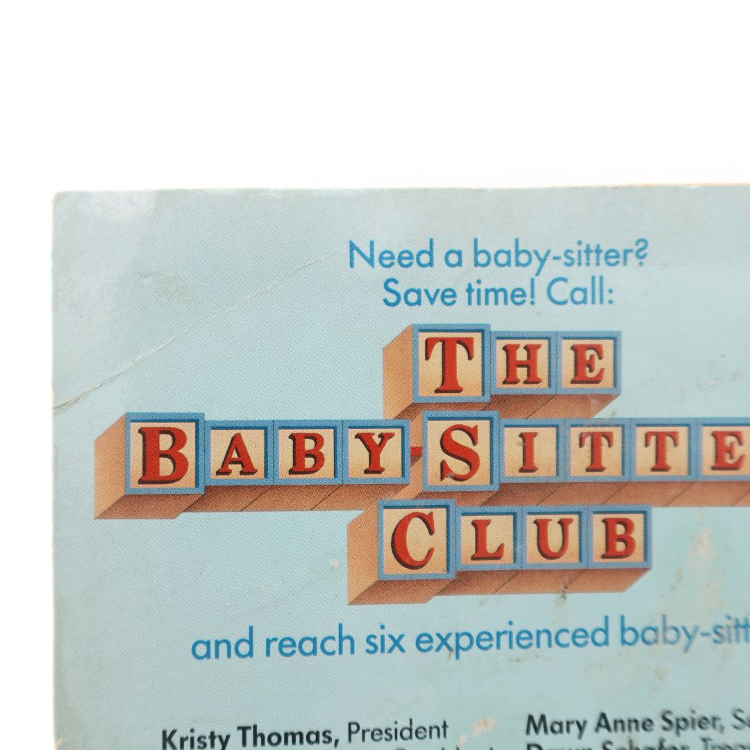 Corner of the Baby-Sitters Club Dawn on the Coast first edition cover