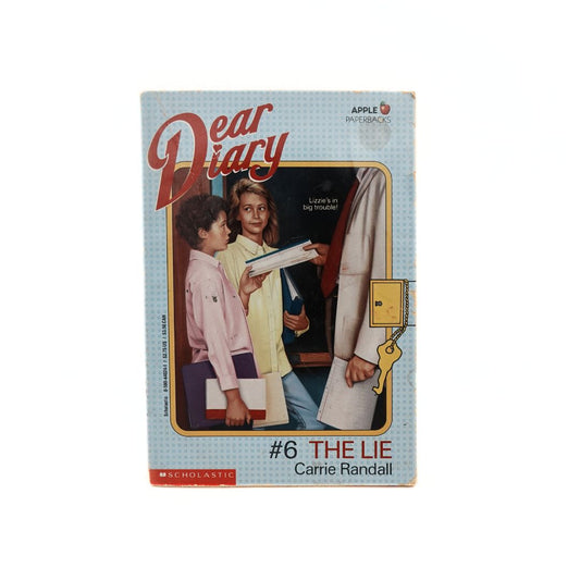 Front cover of the Dear Diary The Lie paperback form 1991