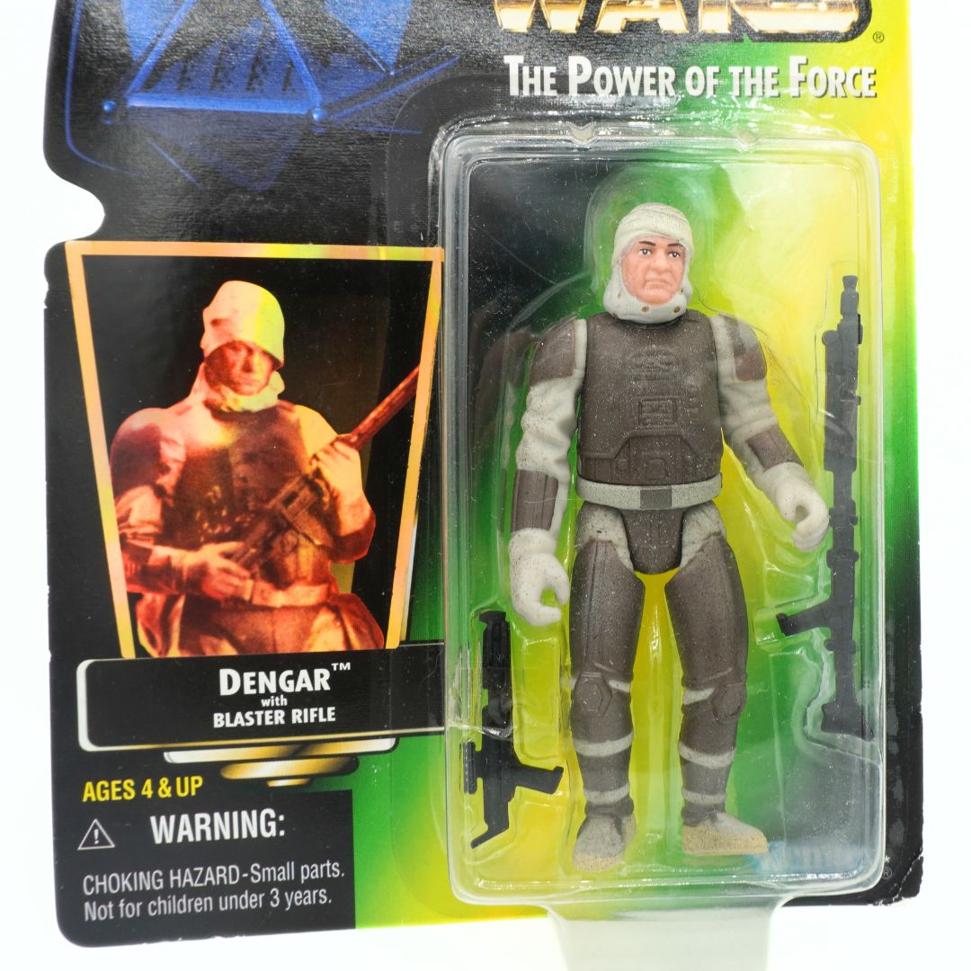 Star Wars Dengar action figure in packaging with character card