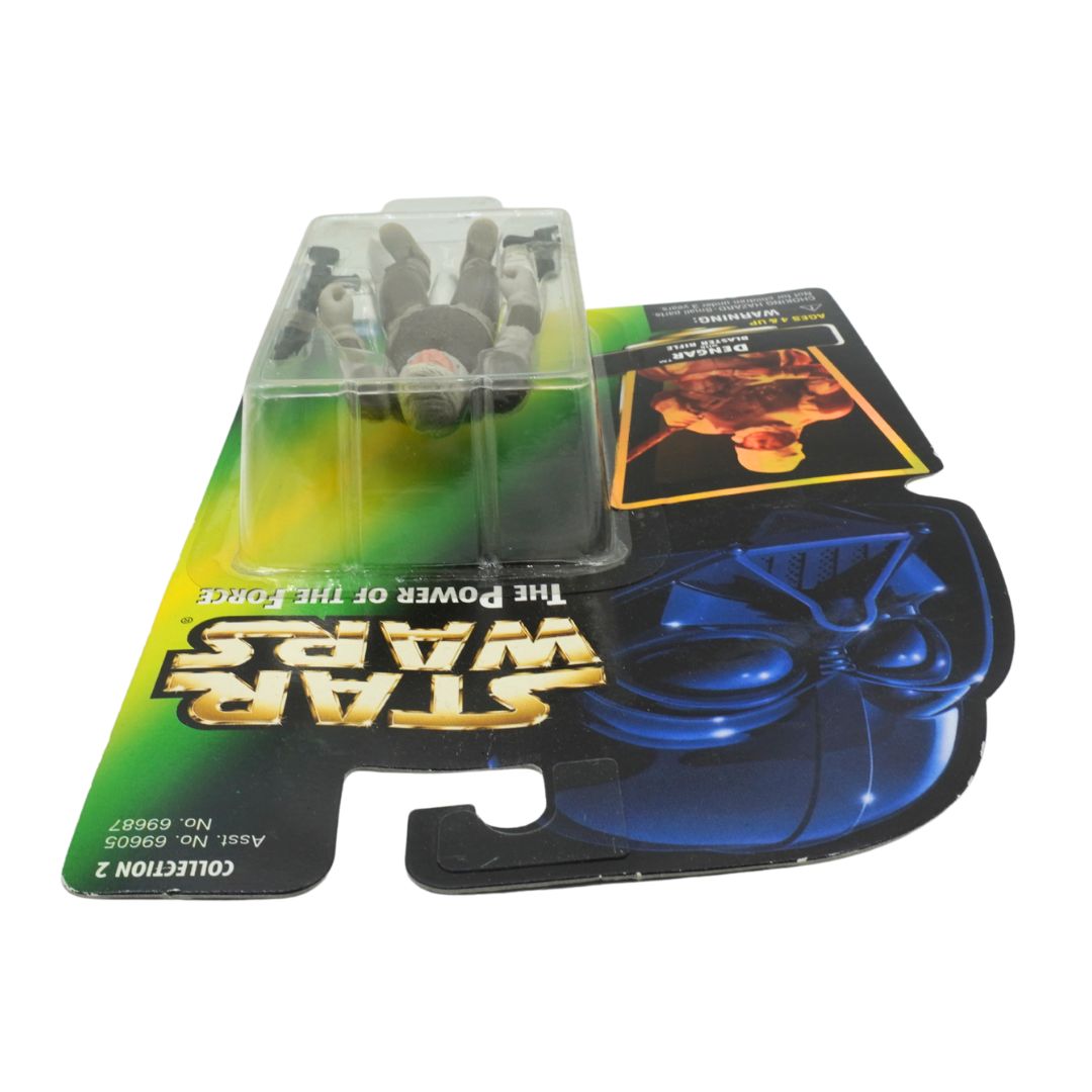 Star Wars toy figure in packaging on a white background
