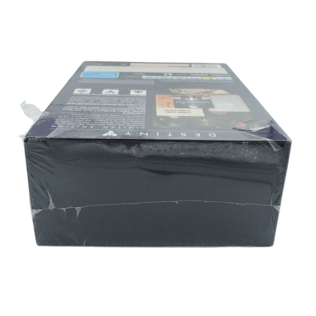 Top down image of a boxed Playstation game wrapped in plastic
