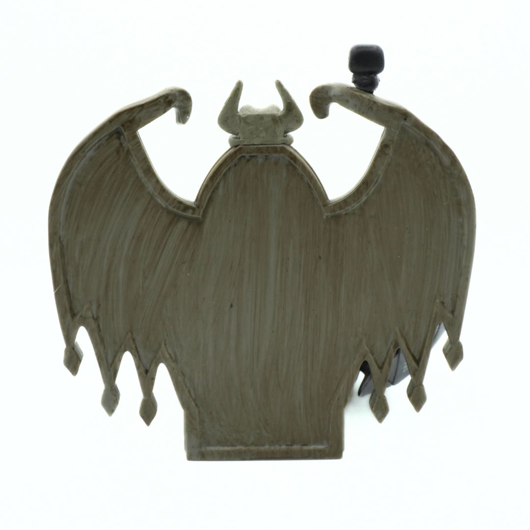 Decorative item resembling a trone with a crown on a white background