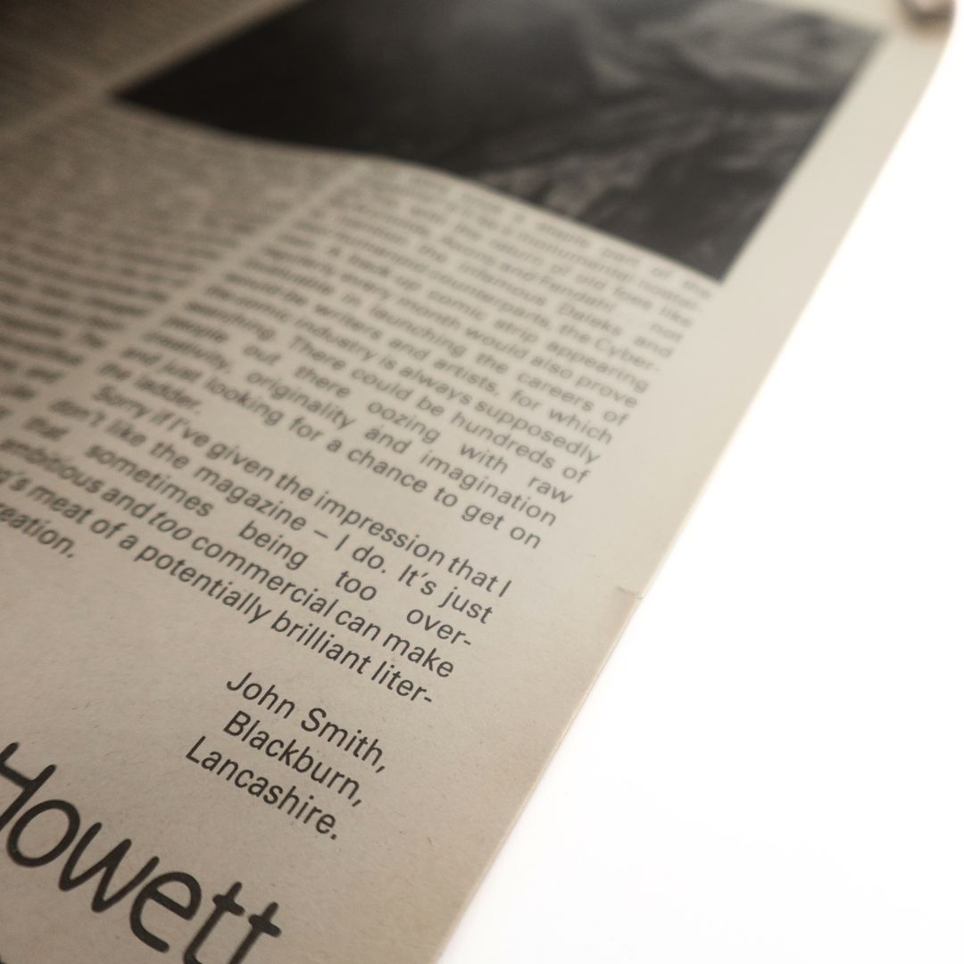 Minor tear to the pages on the number 96 issue of Doctor Who Magazine