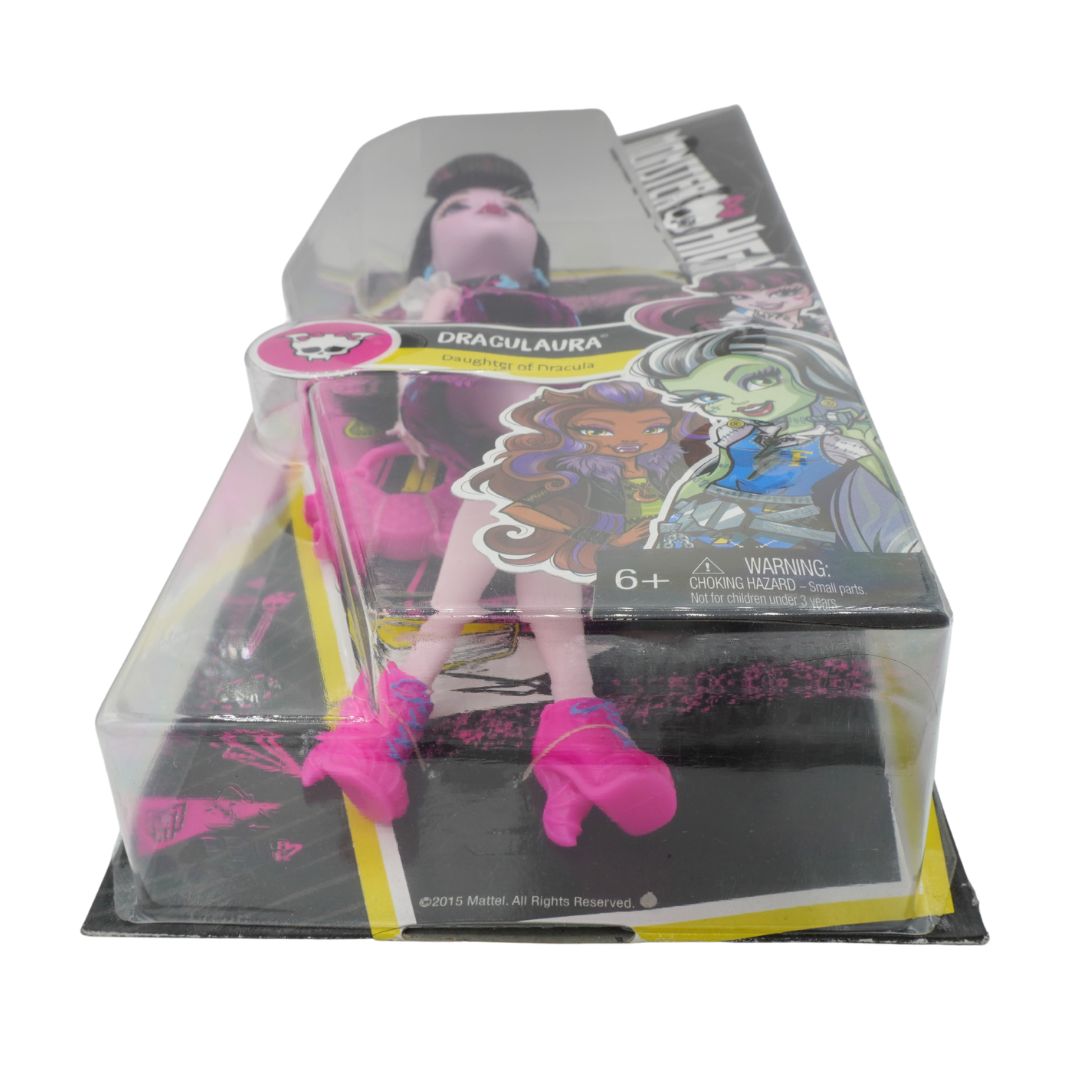 Monster High Draculaura action figure in packaging on a white background