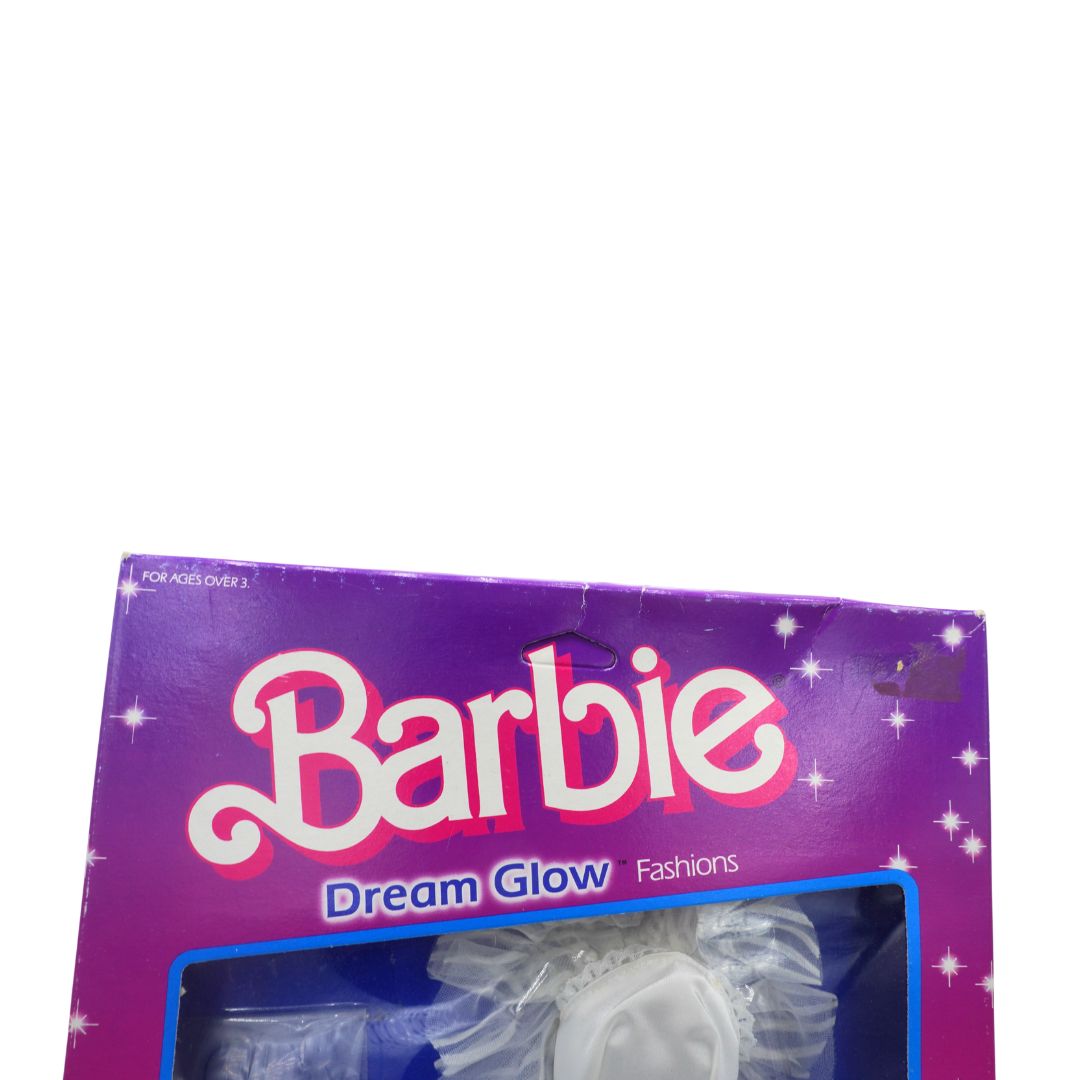 Barbie Dream Glow Fashions packaging on a white background