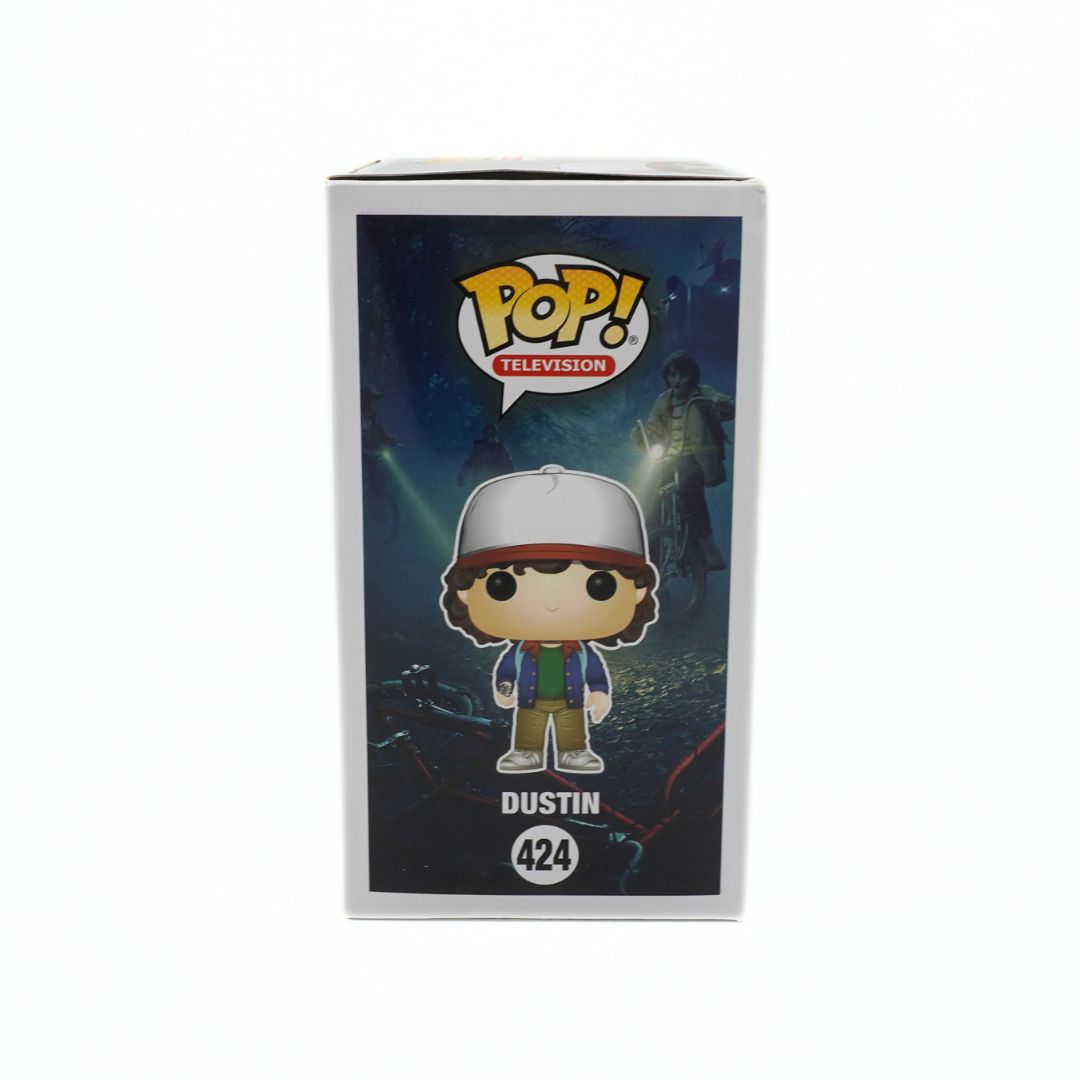 Funko Pop! Television figure packaging with character illustration and 'Pop!' logo on a white background