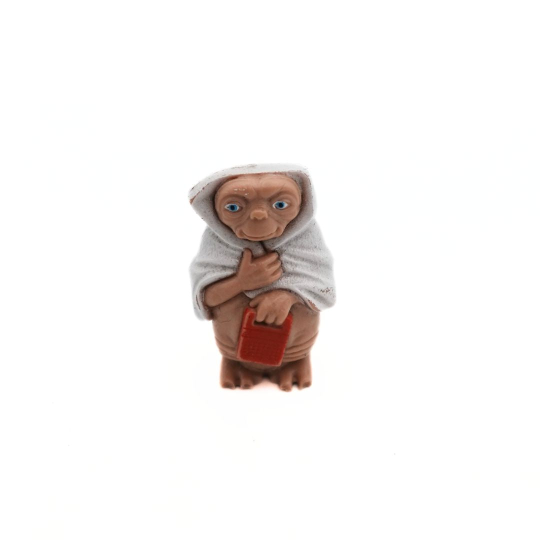 Retro 80's vintage E.T. figurine, about 2 inches tall